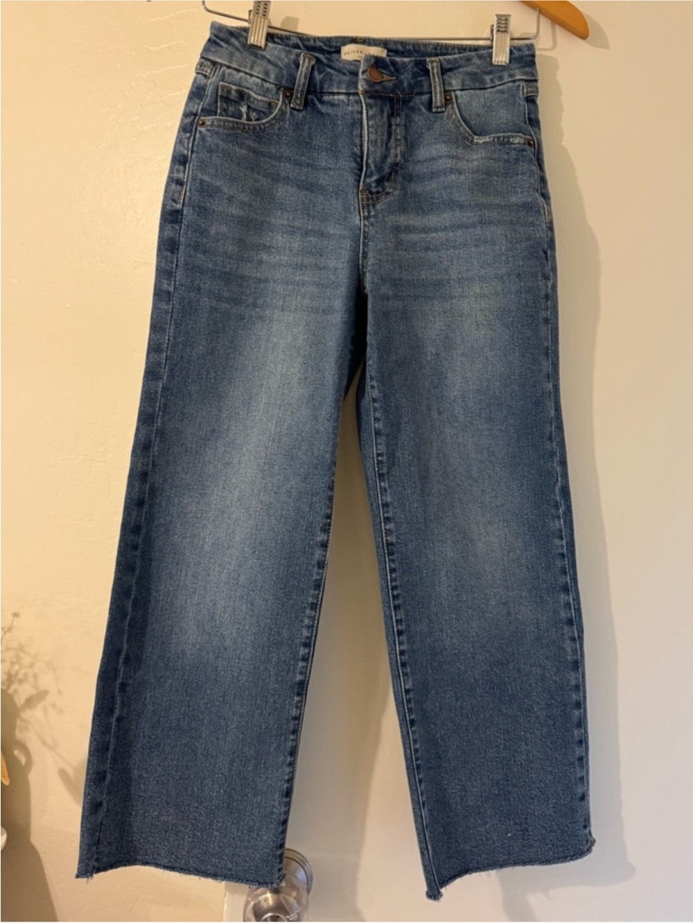 Oliver Logan Aberdeen Wide Leg Jean in Vintage Worn 25P - Picture 3 of 7
